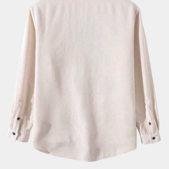 Apricot Mens Corduroy Shirt - Picture 4 of 7